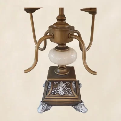 أباجورة نوم كلاسيكية موديل 016657 صورة مقربة للقاعدة 1.webp