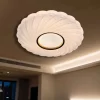 إضاءة سقف LED ثلاثية الألوان متغيرة بمفتاح الحائط بتصميم عصري