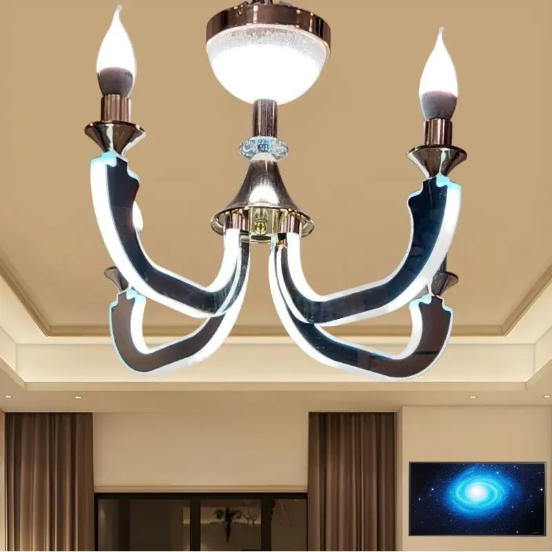 نجفة أنيقة مزدوجة الإضاءة موديل 028055