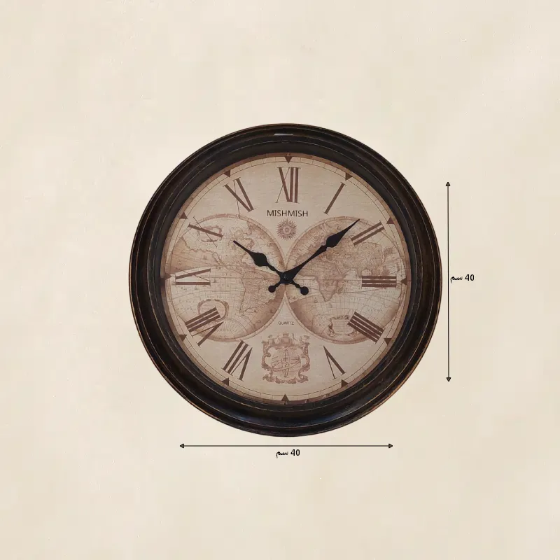 ساعة حائط دائرية بلاستيكية أبعاد موديل 024265 1 1 1.webp