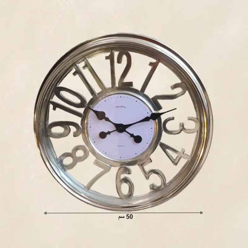 ساعة حائط دائرية بلاستيكية أبعاد موديل 026358 1 1.webp