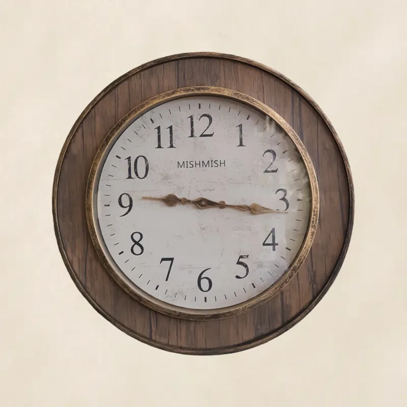 ساعة حائط دائرية بلاستيكية موديل 022498 1 1 1.webp