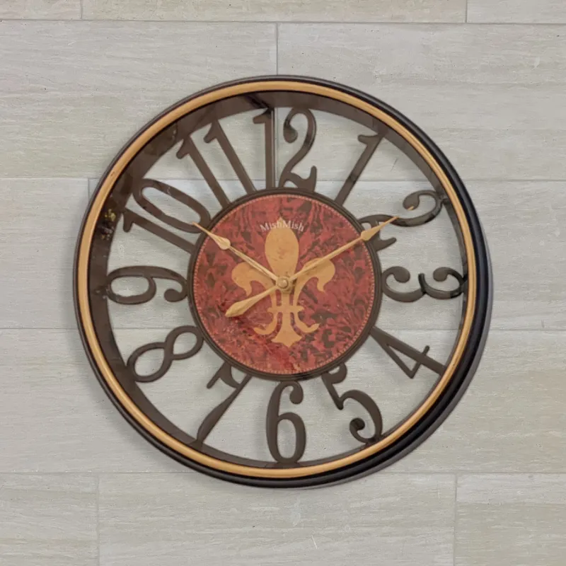 ساعة حائط دائرية بلاستيكية موديل 028555 1.webp