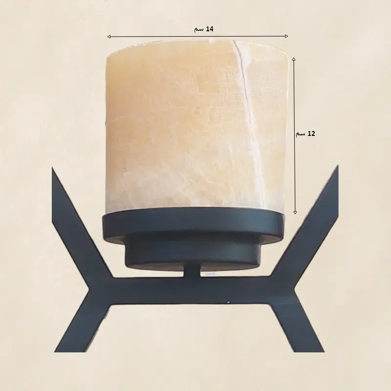 نجفة فيرفورجيه كلوبات رخامية خلية النحل موديل 019653 صورة مقربة