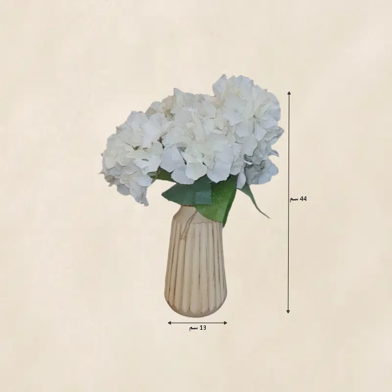 ورد زينة صناعي فازة ورد بلدى موديل 028582 ورد صناعي فازة ورد بلدى موديل 028582 أبعاد 1.webp